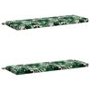 vidaXL Coussins de banc 2 pi&egrave;ces SOEST 2 pc 100 % polyester