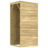 vidaXL Abri de stockage de jardin 100x110x218 cm Bois de pin impr&eacute;gn&eacute;