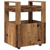 vidaXL Chariot de cuisine Bois ancien 60 x 45 x 80 cm