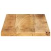 vidaXL Dessus de table rectangulaire bois massif de manguier brut