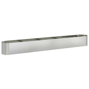 vidaXL Jardin sur&eacute;lev&eacute; Acier galvanis&eacute; 360 x 40 x 40 cm