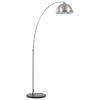 vidaXL Lampe à arc 60 W Argenté E27 170 cm