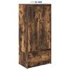 vidaXL Armoire avec tiroir ch&ecirc;ne fum&eacute; 55,5x34x119,5 cm bois ing&eacute;nierie