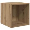 vidaXL Ensemble meuble TV 4 pcs Chêne artisanal Bois d'ingénierie
