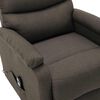 vidaXL Fauteuil Taupe Tissu