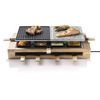 Bestron Gril &agrave; raclette ARG300BW 1500 W Bois noir XL