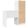 vidaXL Bureau avec tiroir 2 pcs Blanc