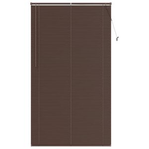 vidaXL Store V&eacute;nitien Marron fonc&eacute; avec motif 213 x 120 cm PVC