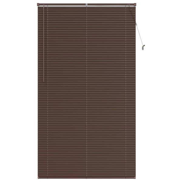 vidaXL Store V&eacute;nitien Marron fonc&eacute; avec motif 213 x 120 cm PVC
