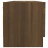 vidaXL Garde-robe Ch&ecirc;ne marron 100x32,5x35 cm Bois d'ing&eacute;nierie