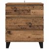 vidaXL Buffet Bois Ancien 60 x 35 x 70 cm Bois d'ing&eacute;nierie
