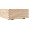 vidaXL Jardini&egrave;re 110x110x49,5 cm bois de pin massif