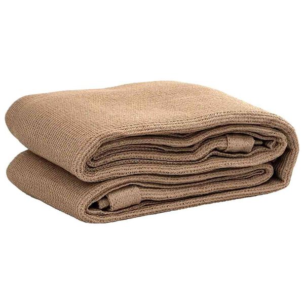 vidaXL Tapis de tente 400x600 cm Taupe