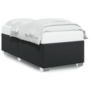vidaXL Cadre de lit sans matelas noir 80x200 cm similicuir