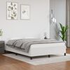 vidaXL Cadre de lit sans matelas blanc 140x200 cm similicuir