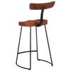 vidaXL Tabourets de bar lot de 2 49x43x88 cm bois de manguier massif