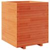 vidaXL Jardini&egrave;re cire marron 60x60x72,5 cm bois de pin massif