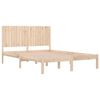 vidaXL Cadre de lit sans matelas 180x200 cm bois massif