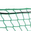 vidaXL Filet pour remorque avec corde &eacute;lastique vert 4,5x2,5 m PP