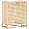 vidaXL buffet dor&eacute; 60x30x70 cm bois de manguier massif