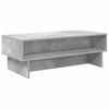 vidaXL Table basse Gris b&eacute;ton 100 x 46 x 35 cm Bois d'ing&eacute;nierie