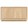 vidaXL Buffet ch&ecirc;ne sonoma 102x35x55 cm bois d'ing&eacute;nierie