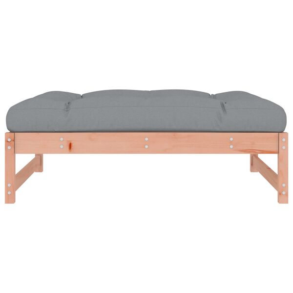 vidaXL Repose-pied de jardin 120x80 cm massif de douglas