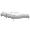 vidaXL Cadre de lit sans matelas sonoma gris 90x200 cm