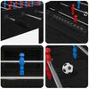 vidaXL Table de Foosball Ch&ecirc;ne noir 125 x 60,5 x 80 cm