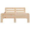 vidaXL Cadre de lit sans matelas 120x200 cm bois de pin massif