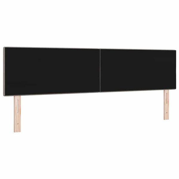 vidaXL T&ecirc;te de lit avec t&ecirc;te de lit Taupe 180 cm Cuir synth&eacute;tique