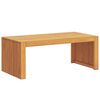 vidaXL Table d'appoint Marron 90 x 45 x 35 cm Bois d'Acacia Massif