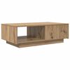 vidaXL Table basse Ch&ecirc;ne artisanal 95 x 55 x 31 cm Bois d'ing&eacute;nierie
