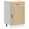 vidaXL Armoire de cuisine Porto ch&ecirc;ne sonoma bois d'ing&eacute;nierie