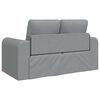 vidaXL Canap&eacute;-Lit Gris clair 148 x 71 x 83 cm tissu