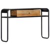 vidaXL Table console 118 x 30 x 75 cm Bois de manguier massif