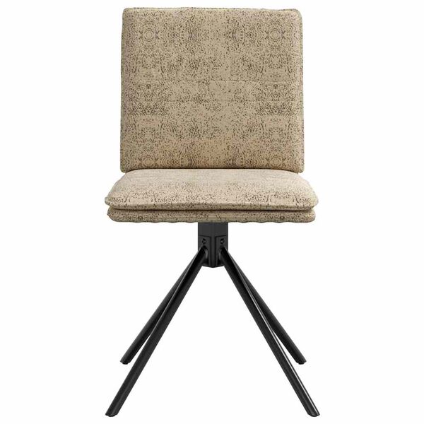 vidaXL Chaises à manger lot de 4 gris clair similicuir daim