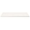 vidaXL Dessus de table blanc 100x50x2,5 cm bois de pin massif