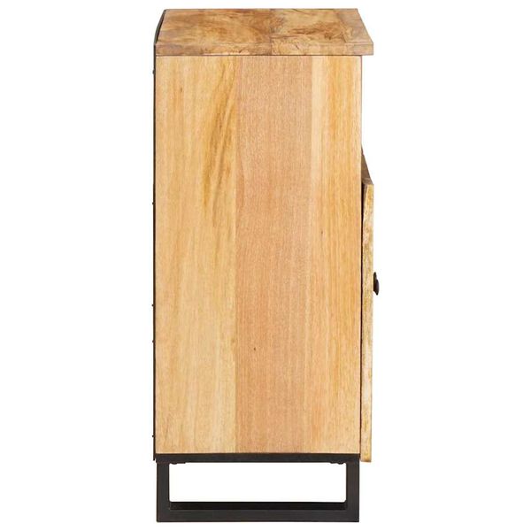 vidaXL Buffet avec porte Marron 60 x 33 x 75 cm Bois de mangue massif