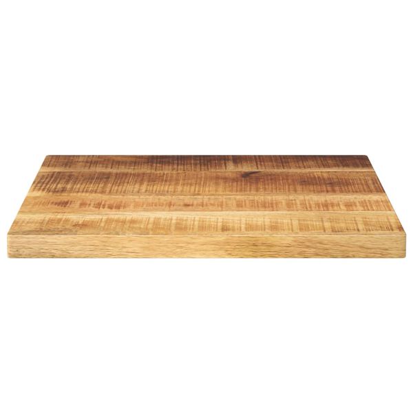 vidaXL Dessus de table 60x60x2,5 cm carr&eacute; bois massif de manguier brut