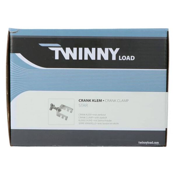 Twinny Load Serre-manivelle avec boulon en &eacute;toile 629902009439385 Grey