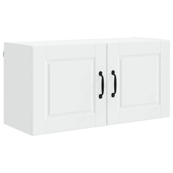 vidaXL Armoire de cuisine Blanc 80 x 31 x 40 cm Bois d'ing&eacute;nierie