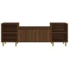 vidaXL Meuble TV Ch&ecirc;ne marron 160x35x55 cm Bois d'ing&eacute;nierie
