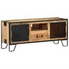 vidaXL Meuble TV 110x31x46 cm Bois de manguier brut