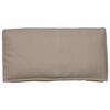 vidaXL Ensemble de coussins 3 pcs Taupe Tissu Oxford