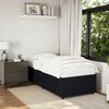 vidaXL Cadre de lit sans matelas noir 90x190 cm velours