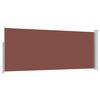 vidaXL Auvent lat&eacute;ral r&eacute;tractable 120 x 300 cm Marron