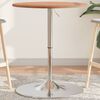 vidaXL Table de bar Ø60x89,5 cm bois massif de hêtre