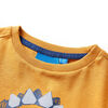 T-shirt enfants &agrave; manches longues ocre fonc&eacute; 116