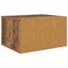 vidaXL Support d'imprimante avec tiroir Bois Ancien 40 x 32 x 24 cm